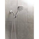 Moen HydroEnergetix 8-Spray 5 in. Wall-Mount Handheld Adjustable Shower Head, Chrome