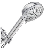 Moen HydroEnergetix 8-Spray 5 in. Wall-Mount Handheld Adjustable Shower Head, Chrome