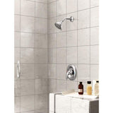 MOEN Adler Single-Handle 4-Spray Shower Faucet with Valve in Chrome (Valve Included)