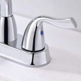 Phiestina Chrome Utility Sink Laundry Faucet with Swivel Spout
