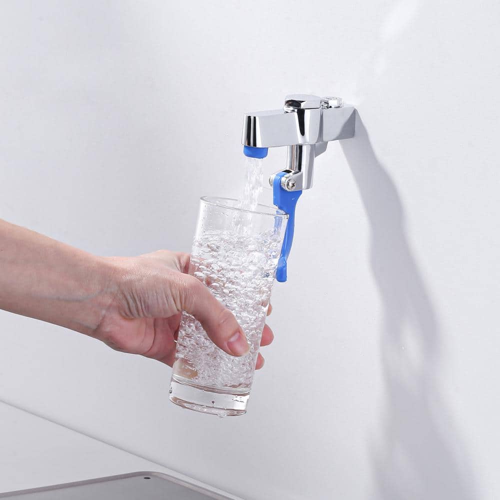ARCORA Commercial Wall Mounted Glass Filler Faucet, Chrome