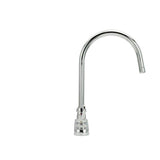 Zurn 2-Handle Kitchen Sink Utility Faucet with 8" Gooseneck in Chrome