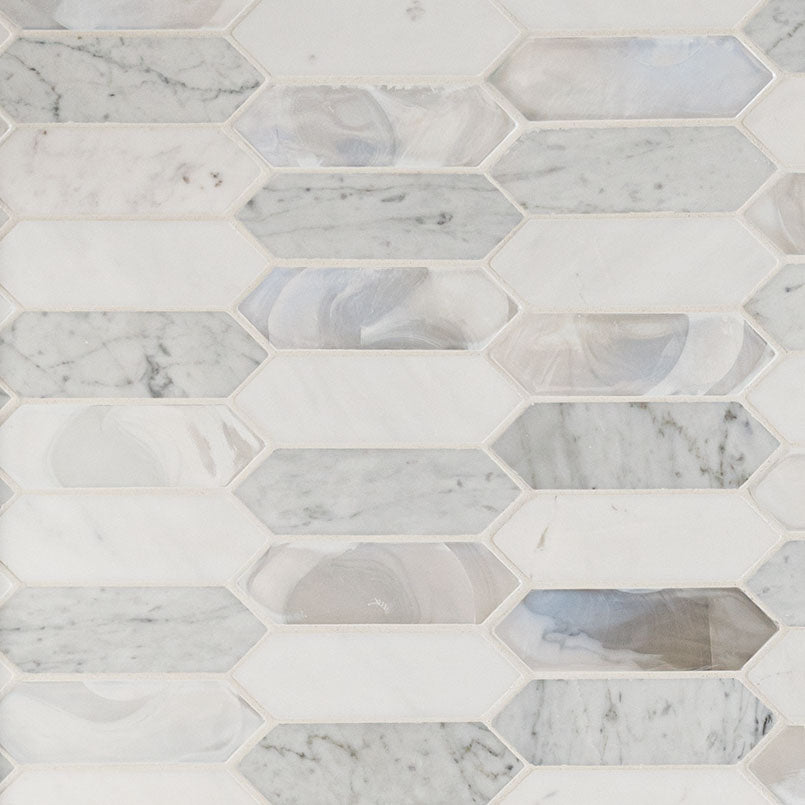 MSI Cienega Springs 10 in. x 13.78 in. x 6mm Textured Picket Multi-Surface Mesh-Mounted Mosaic Tile (14.4 sq. ft./Case)
