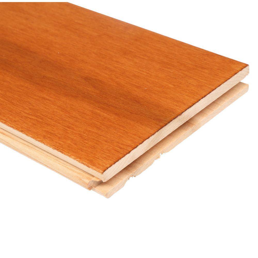 Bruce American Home Cinnamon Maple 3/4 in. T x 5 in. W Smooth Solid Hardwood Flooring (23.5 sq.ft./ctn)