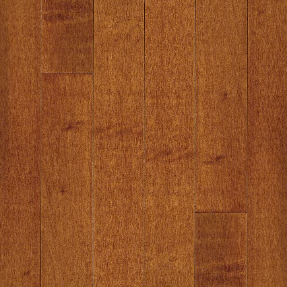 Bruce American Home Cinnamon Maple 3/4 in. T x 5 in. W Smooth Solid Hardwood Flooring (23.5 sq.ft./ctn)