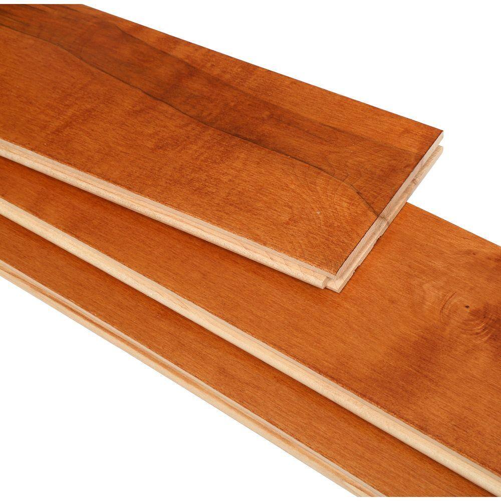 Bruce American Home Cinnamon Maple 3/4 in. T x 5 in. W Smooth Solid Hardwood Flooring (23.5 sq.ft./ctn)