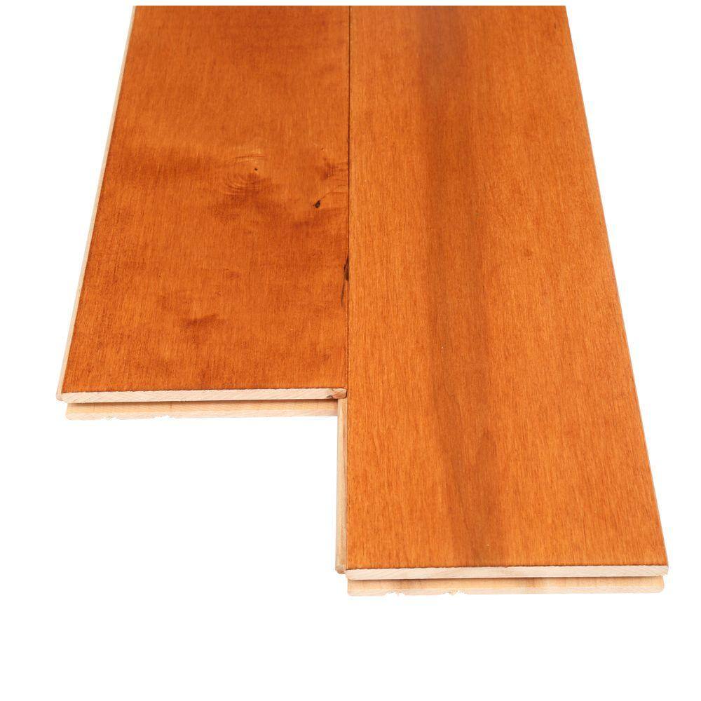 Bruce American Home Cinnamon Maple 3/4 in. T x 5 in. W Smooth Solid Hardwood Flooring (23.5 sq.ft./ctn)