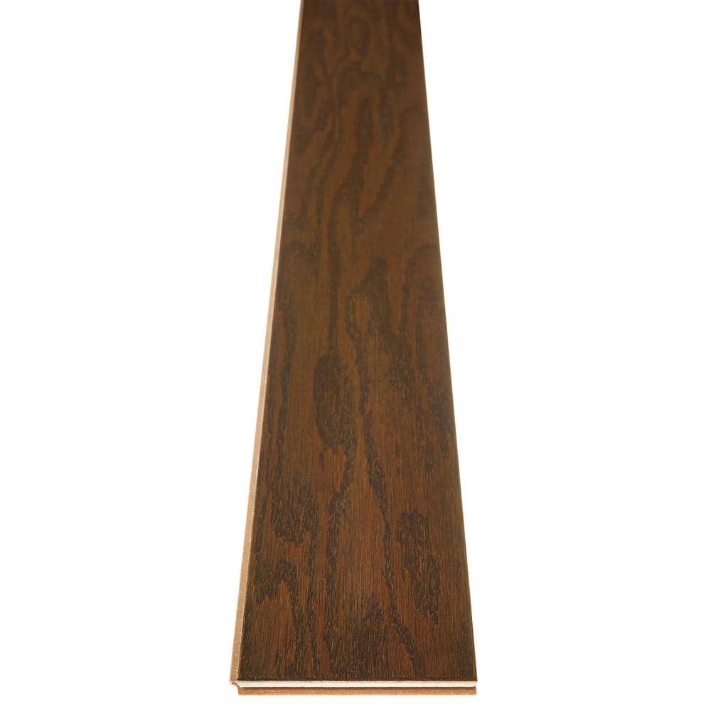 Shaw Bradford 3 Cinnamon Red Oak 3/8 in. T X 3.25 in. W Tongue and Groove Engineered Hardwood Flooring (23.76 sq.ft./case)