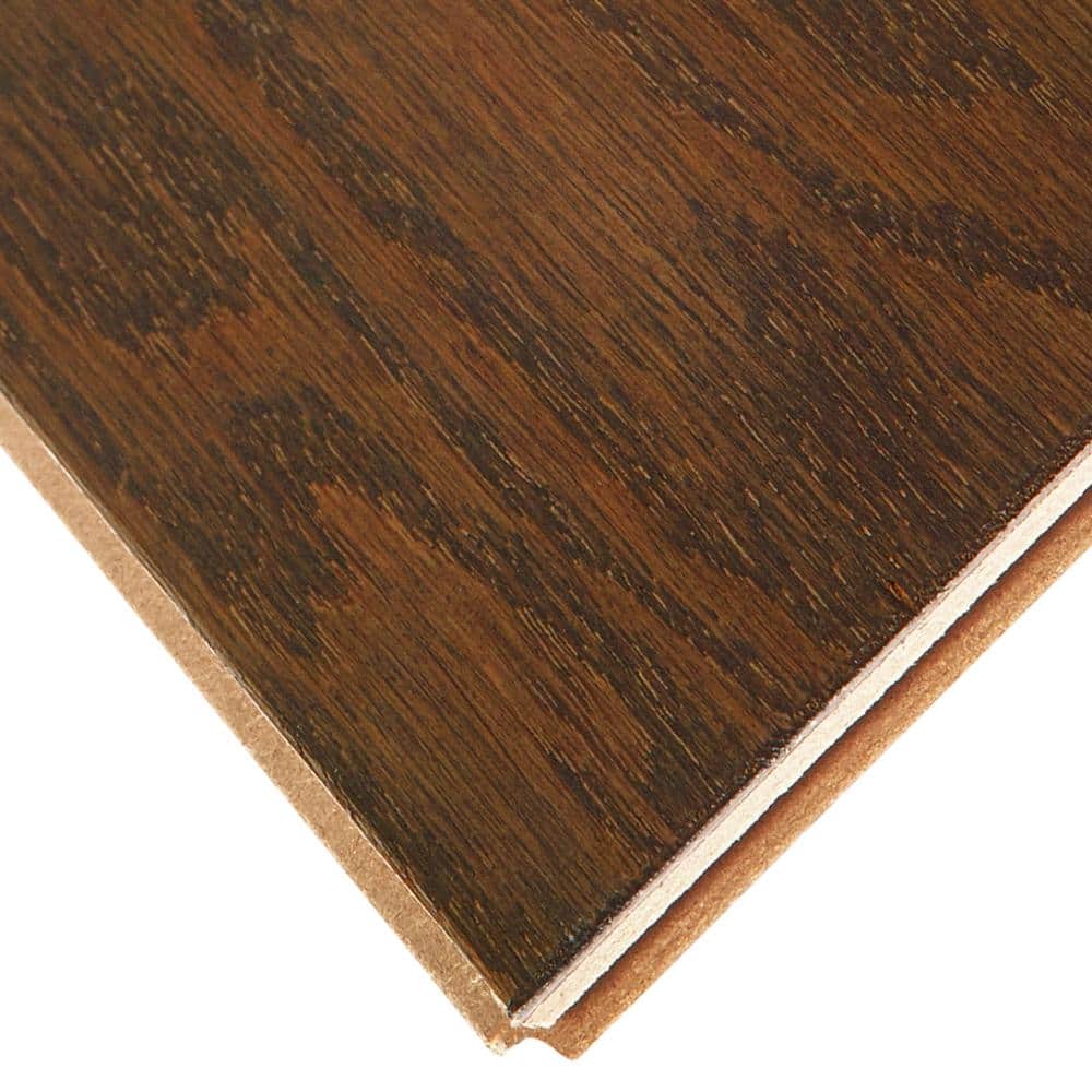 Shaw Bradford 3 Cinnamon Red Oak 3/8 in. T X 3.25 in. W Tongue and Groove Engineered Hardwood Flooring (23.76 sq.ft./case)