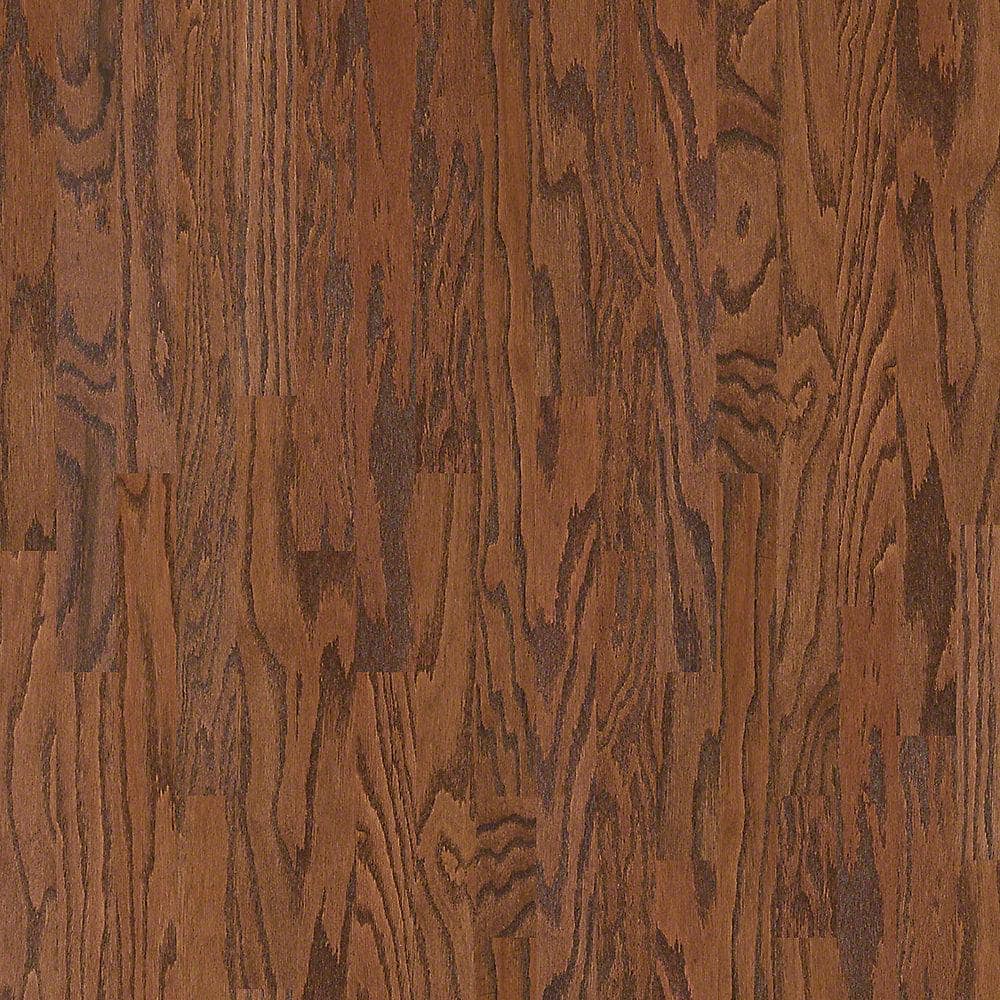 Shaw Bradford 3 Cinnamon Red Oak 3/8 in. T X 3.25 in. W Tongue and Groove Engineered Hardwood Flooring (23.76 sq.ft./case)