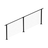 CityPost 10 ft. Stair Cable Railing, 36 in. Base Mount, Bronze