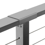 CityPost 12 ft. Stair Cable Railing, Grey