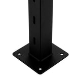 CityPost 28 ft. Stair Cable Railing, 42 in. Base Mount, Black