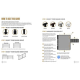 CityPost 30 ft. Deck Cable Railing, 36 in. Face Mount, Grey