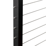 CityPost 42 ft. Deck Cable Railing, 42 in. Face Mount, Bronze