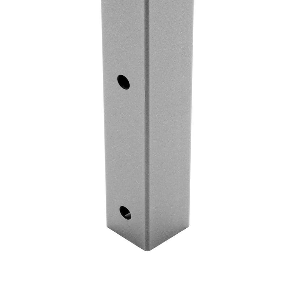 CityPost 6 ft. Stair Cable Railing, 36 in. Face Mount in Grey