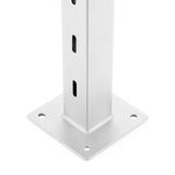 CityPost 6 ft. Stair Cable Railing, 36 in. Base Mount in White