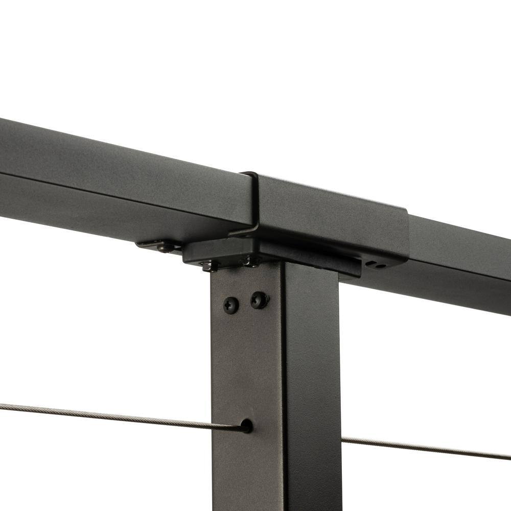 CityPost 62 ft. Deck Cable Railing, 42 in. Face Mount, Bronze