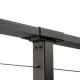 CityPost 70 ft. Deck Cable Railing, 42 in. Face Mount, Bronze