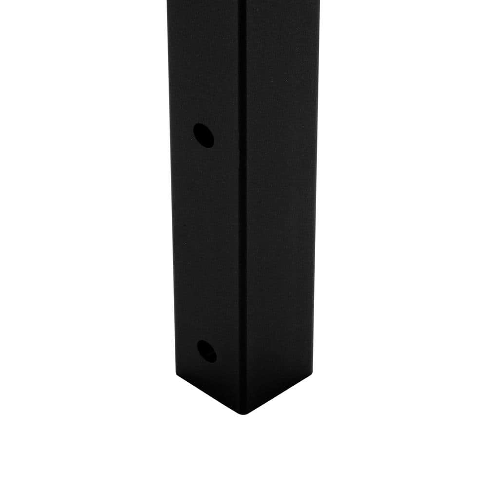 CityPost 8 ft. Stair Cable Railing, 36 in. Face Mount, Black