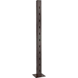 CityPost Deck to Stair Corner Post: 36 in. Base Mount: Bronze