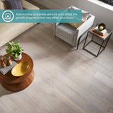 Pergo Defense+ Claremore Bay Oak 3/8 in. T x 7.5 in. W Click Lock Wire Brushed Engineered Hardwood Flooring (24.5 sq.ft./case)