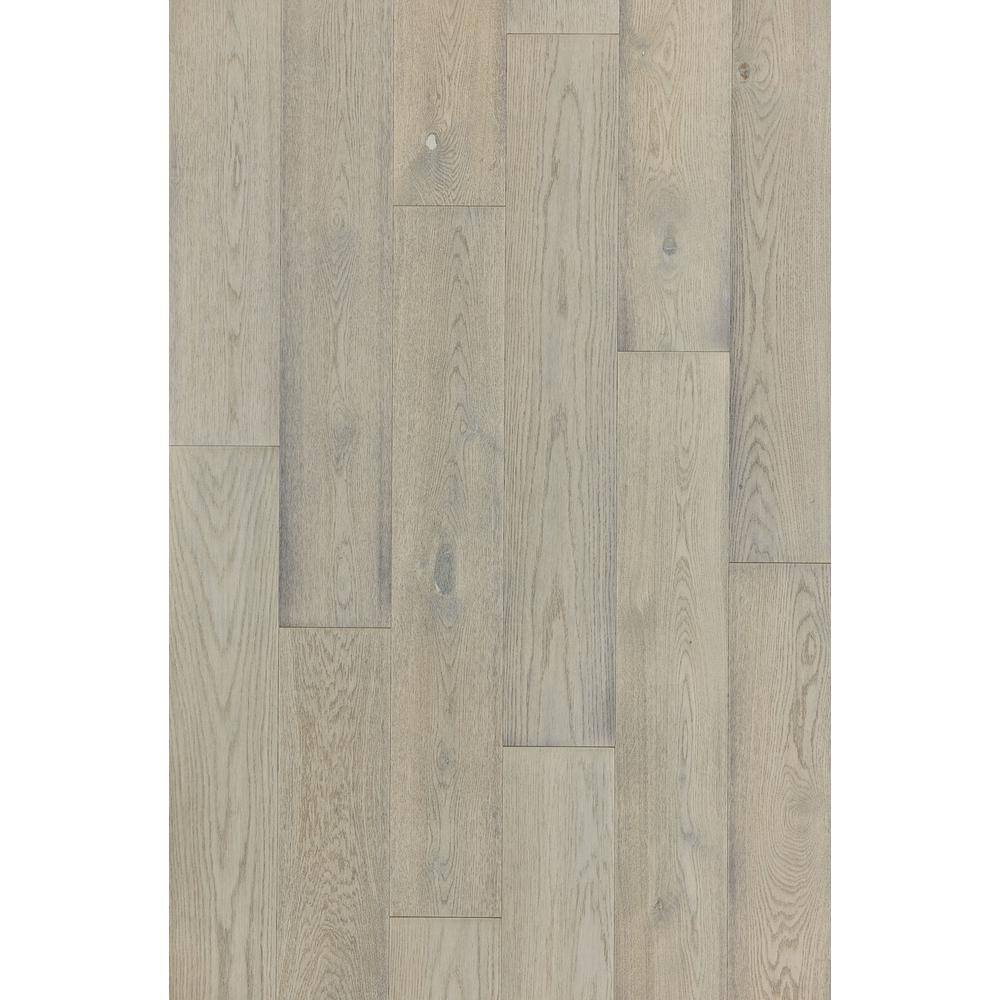 Pergo Defense+ Claremore Bay Oak 3/8 in. T x 7.5 in. W Click Lock Wire Brushed Engineered Hardwood Flooring (24.5 sq.ft./case)
