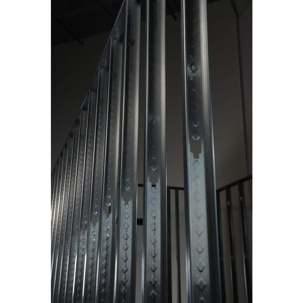 ClarkDietrich ProSTUD 25 2-1/2 in. x 10 ft. 25-Gauge EQ Galvanized Steel Wall Framing Stud