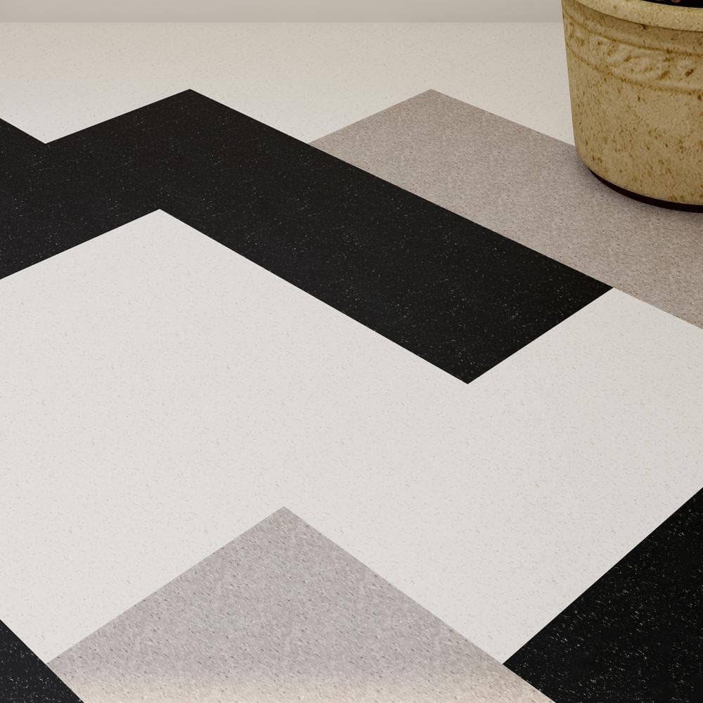 Armstrong Standard Excelon Imperial Texture 12 in. x 12 in. Classic Black Vinyl Composition Tile (1080 sq. ft. / pallet)
