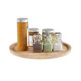 Classic Cuisine 14 in. Bamboo Lazy Susan Turntable