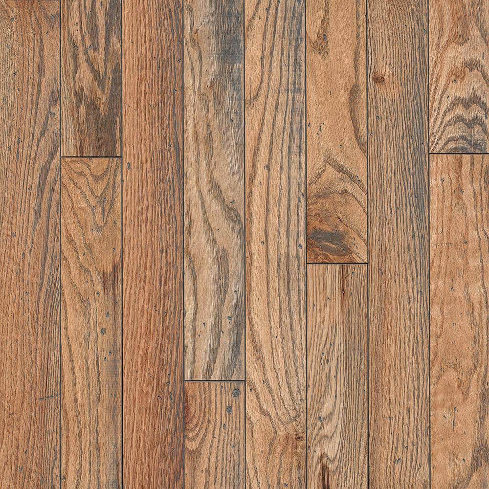 Bruce Revolutionary Rustics Classic Natural Oak 3/4 in. T x 3-1/4 in. W Distressed Solid Hardwood Flooring (22 sq.ft./ctn)