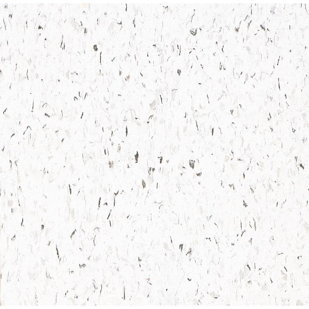 Armstrong Imperial Texture VCT 12 in. x 12 in. Classic White Standard Excelon Commercial Vinyl Tile (45 sq. ft./ case)