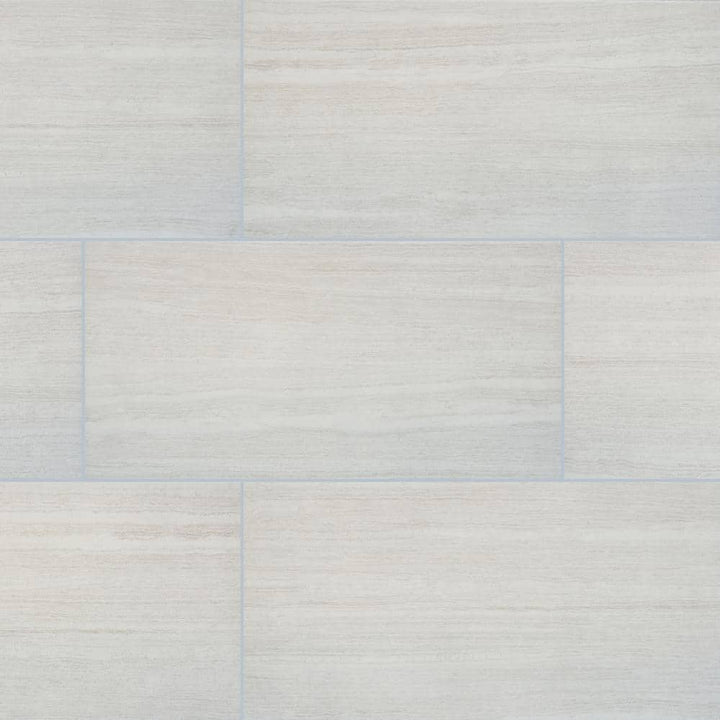 MSI Classico Blanco 12 in. x 24 in. Matte Porcelain Floor and Wall Tile (16 sq. ft. / Case)