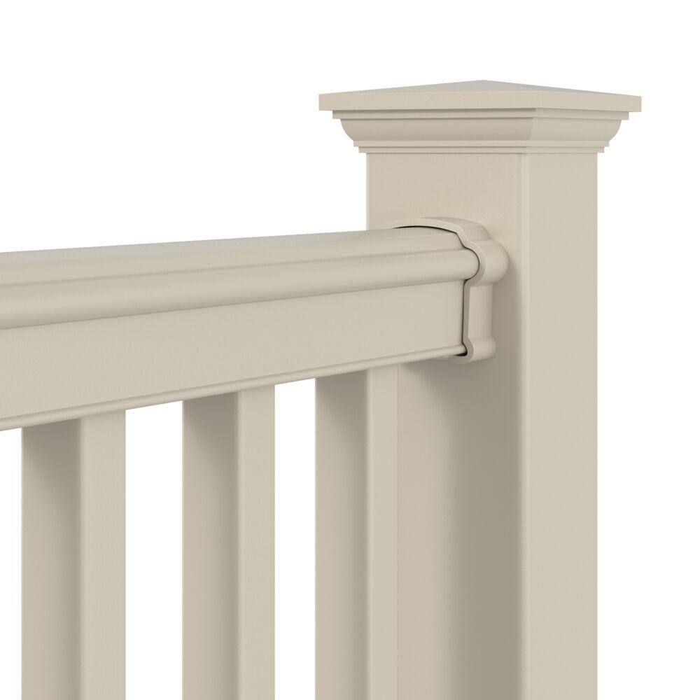Barrette Outdoor Living Bella Premier Series Clay Line Rail Bracket Kit