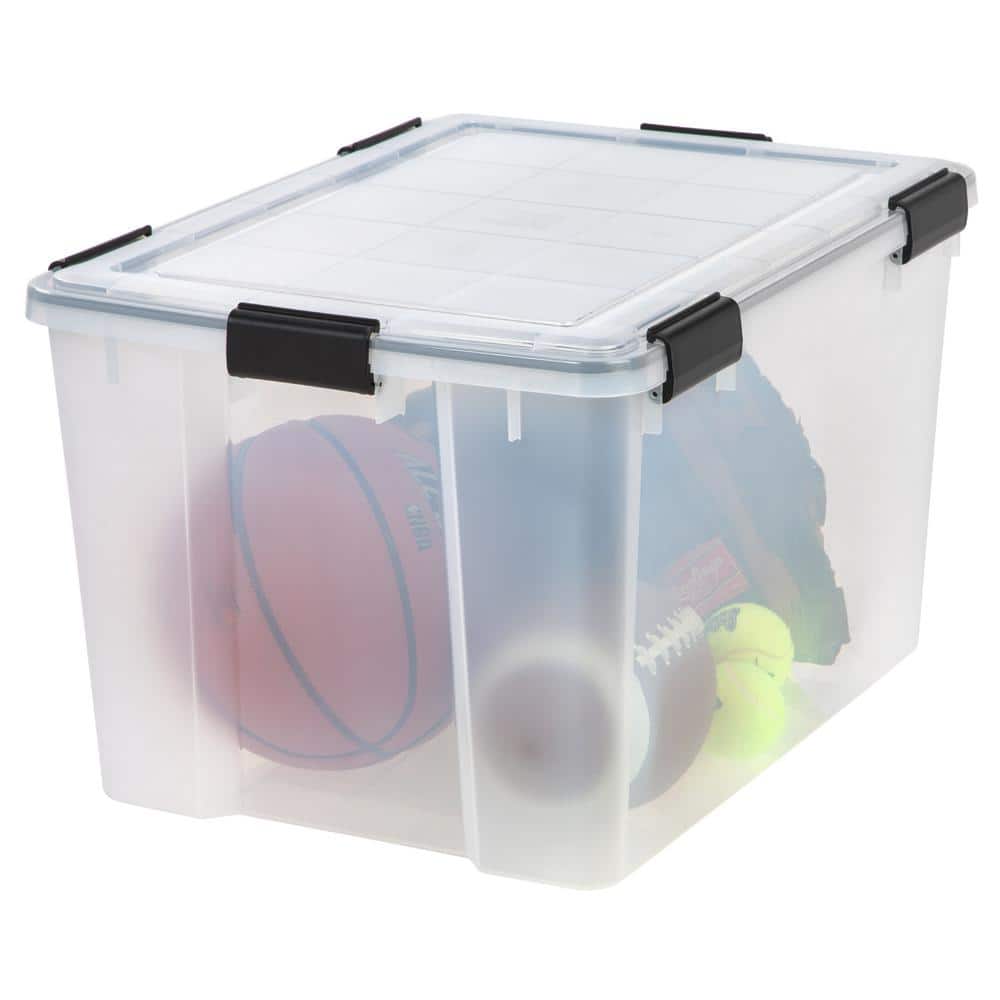 IRIS 74 Qt./18.5 Gal. WeatherPro Storage Tote