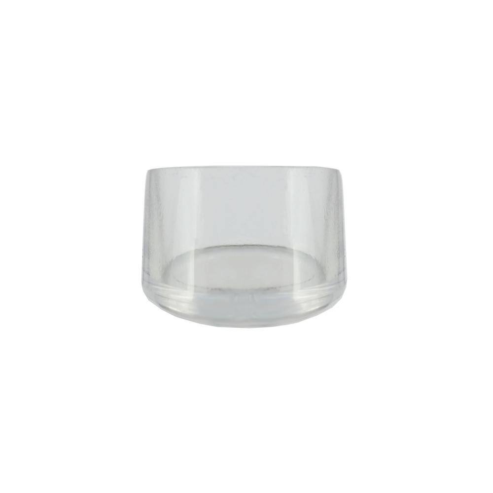 Everbilt 1 in. Clear Leg Tip Caps (4-Pack)