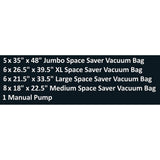 Everyday Home Home Vacuum Storage Bags (25-Pack)