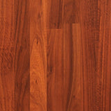 Interbuild 7.2 ft. L x 25 in. D, Karri Butcher Block Standard Countertop in Clear with Square edge