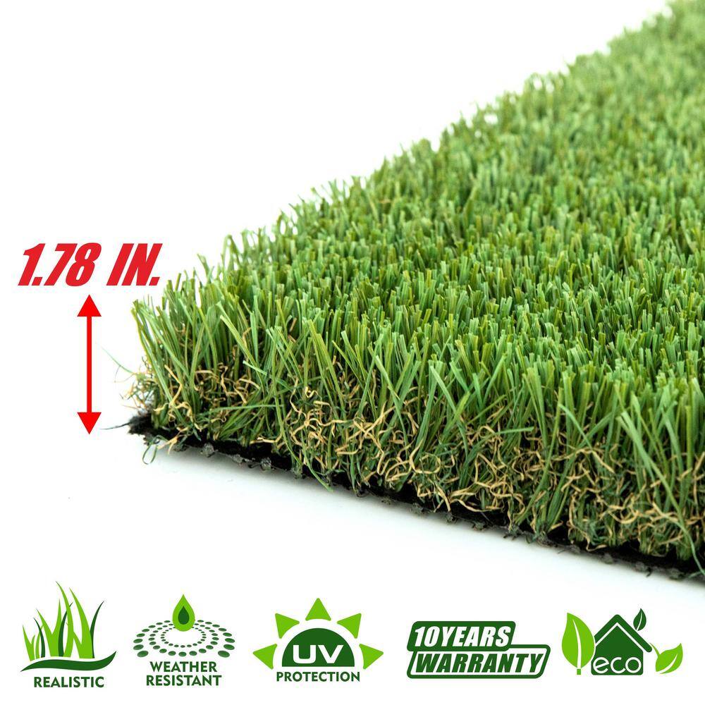 COLOURTREE LABRADOR 45 4 ft. x 13 ft. Green Artificial Grass Rug