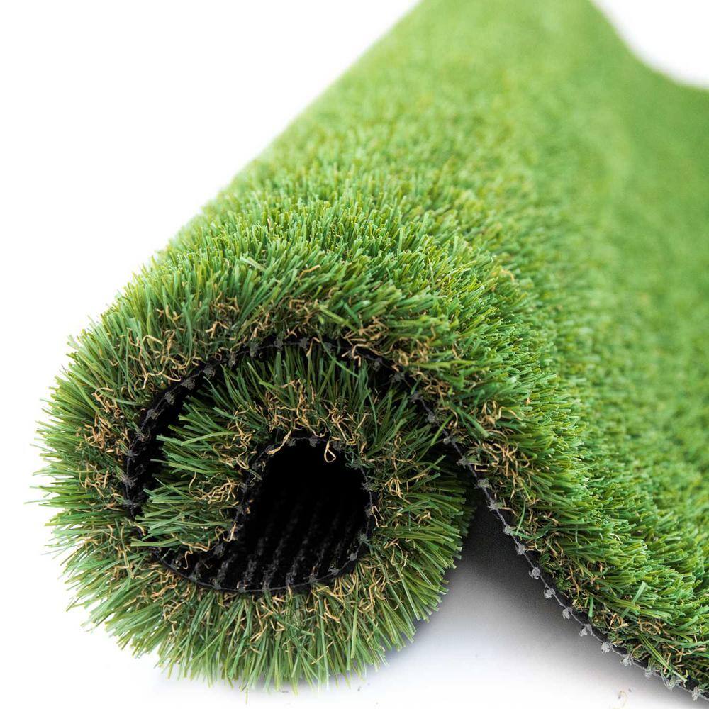 COLOURTREE LABRADOR 45 4 ft. x 13 ft. Green Artificial Grass Rug
