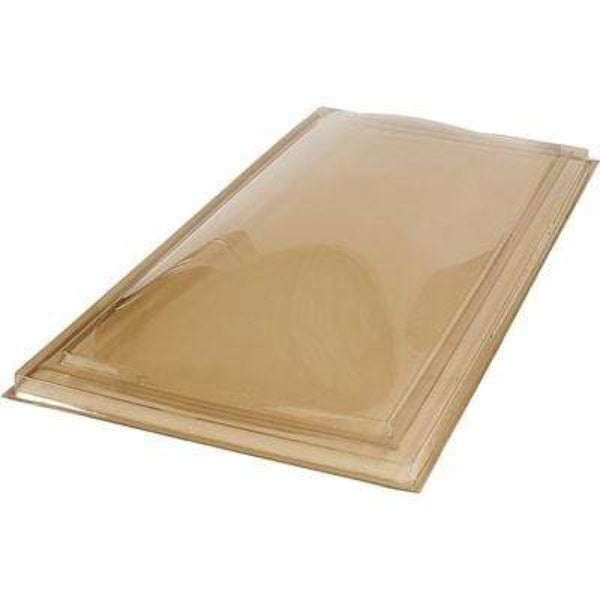 Fixed Curb Mount Fixed Polycarbonate Skylight - Bronze/Clear image 2