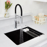 Blanco Liven Granite Undermount Laundry Sink in Coal Black