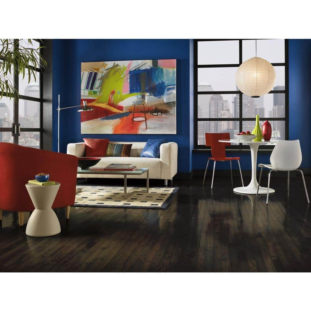 Bruce American Originals Coastal Gray Red Oak 3/4 in. T x 3-1/4 in. W Smooth Solid Hardwood Flooring (22 sq.ft./ctn)