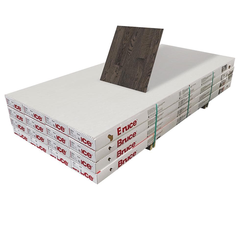 Bruce American Originals Coastal Gray Oak 3/4 in. T x 5 in. W Smooth Solid Hardwood Flooring (376 sq.ft./pallet)