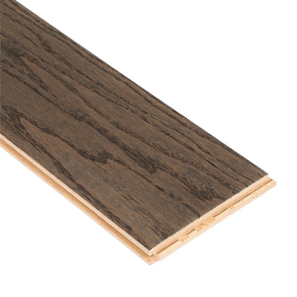 Bruce American Originals Coastal Gray Oak 3/4 in. T x 5 in. W Smooth Solid Hardwood Flooring (23.5 sq.ft./ctn)