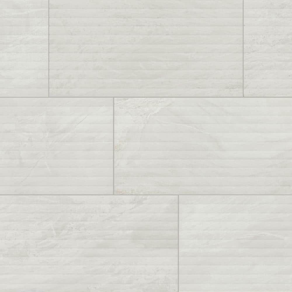 Daltile Bryne Coastline 12 in. x 24 in. Glazed Ceramic Fluted Wall Tile (15.56 sq. ft./Case)