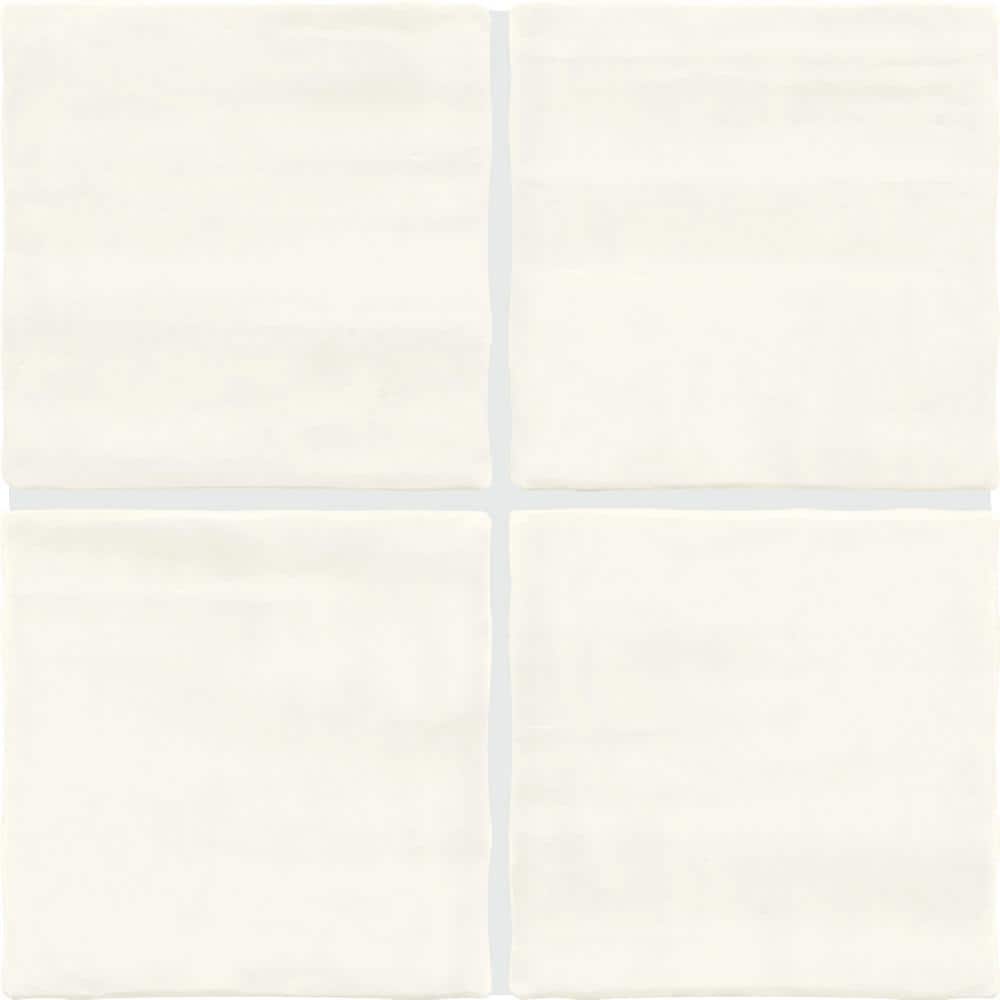 Daltile Artcrafted Coconut 4 in. x 4 in. Glazed Ceramic Wall Tile (5.67 sq. ft./case)