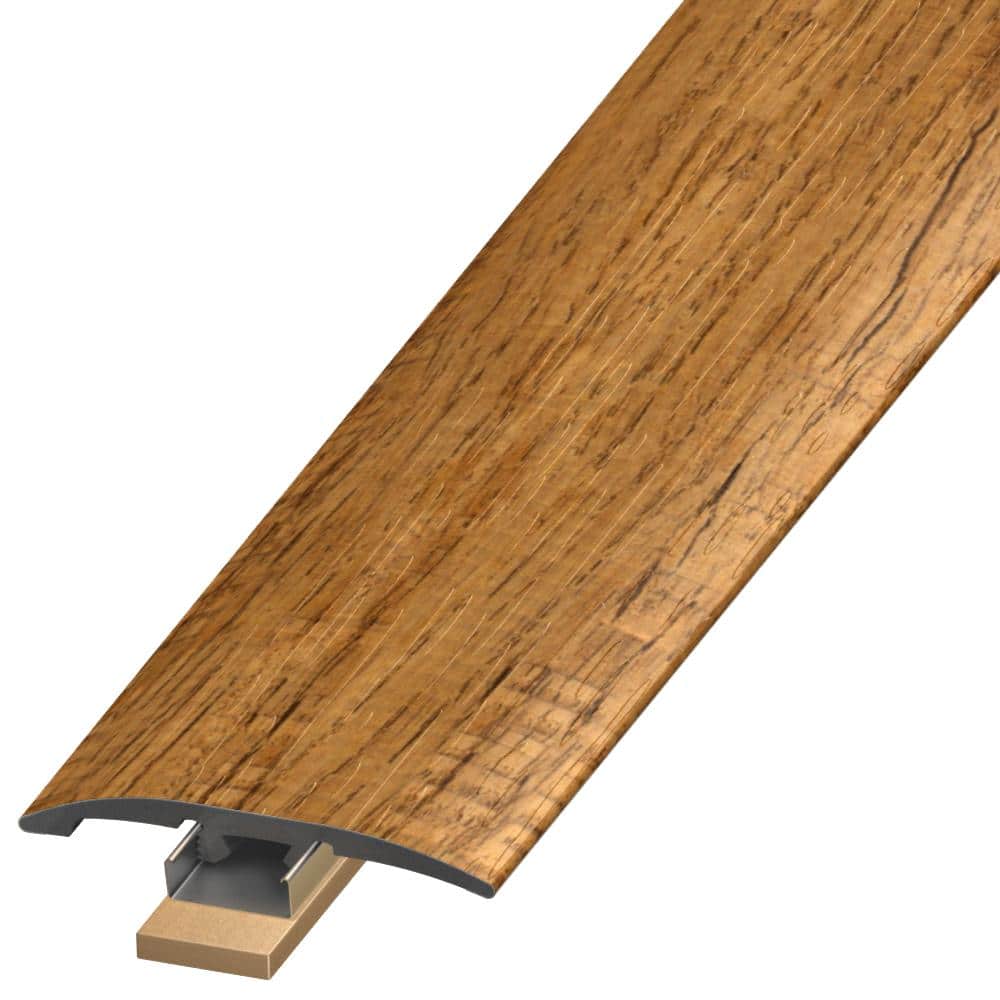 DuraDecor Classy Chic Coffee Date 0.25 in. T x 2 in. W x 94 in. L 3-in-1 Transition Molding