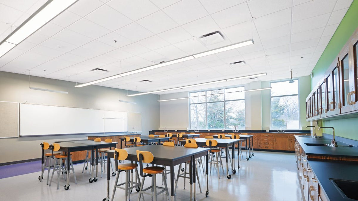 Armstrong Ceilings 48-in x 24-in Cirrus 6-Pack White Textured 15/16-in Drop Acoustic Panel Ceiling Tiles