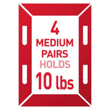 3M Command Medium White Picture Hanging Strips, 12 lb Capacity, 6 Pairs